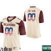 Oklahoma Sooners Custom Jersey, White Youth's, College Football Limited Jersey - Replica