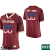 Oklahoma Sooners Custom Jersey, Red Youth's, College Football Limited Jersey - Replica