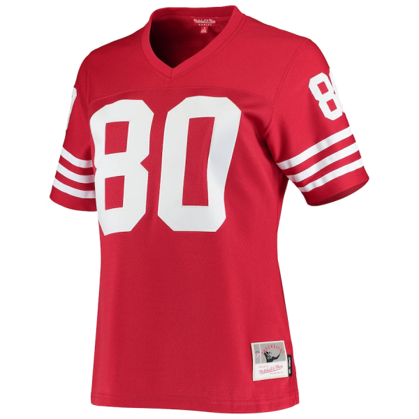 Jerry Rice Jersey, Scarlet Woman's, 1990 Legacy Replica Jersey