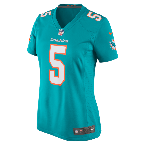 Jalen Ramsey Jersey, Aqua Woman's, Game Jersey - Replica