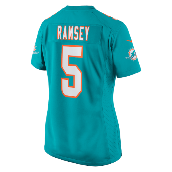 Jalen Ramsey Jersey, Aqua Woman's, Game Jersey - Replica