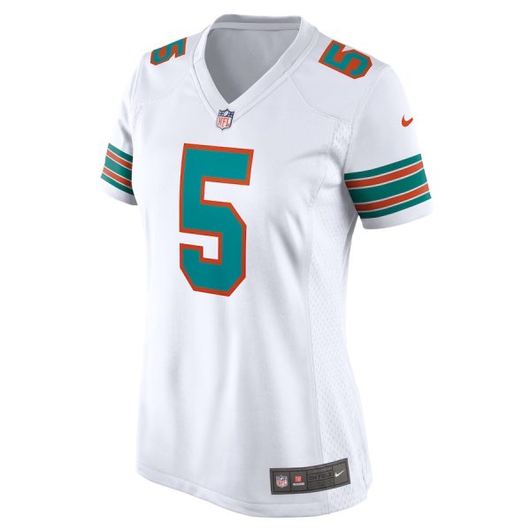 Jalen Ramsey Jersey, White Woman's, Alternate Game Jersey - Replica