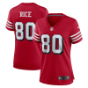 Jerry Rice Jersey, Scarlet Woman's, Alternate Game Jersey - Replica