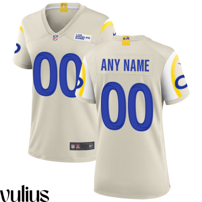 Custom Rams Jersey, Bone Woman's, Road Game Custom Jersey - Replica