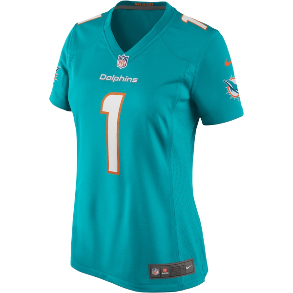 Tua Tagovailoa Jersey, Aqua Woman's, Game Jersey -