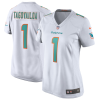 Tua Tagovailoa Jersey, White Woman's, Game Jersey -