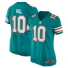 Tyreek Hill Jersey, Aqua Woman's, Alternate Game Jersey - Replica