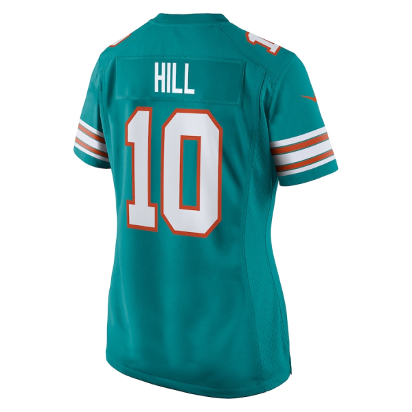 Tyreek Hill Jersey, Aqua Woman's, Alternate Game Jersey - Replica