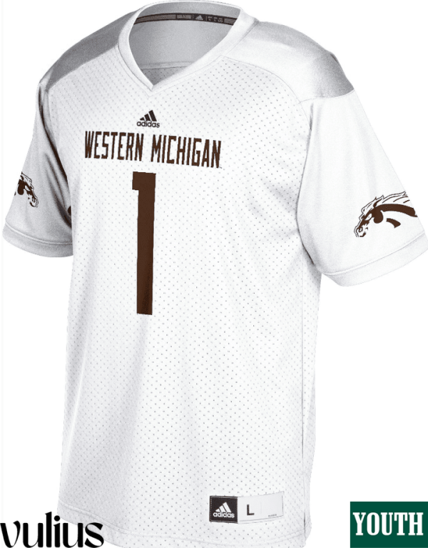 Custom Michigan Jerseys, White Youth's, Custom Replica Jersey