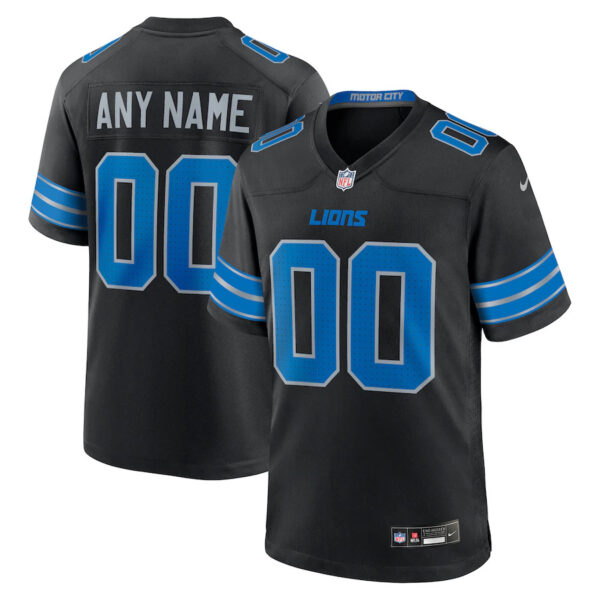 Custom Detroit Lions Men's Legend Jersey 2024 - Black