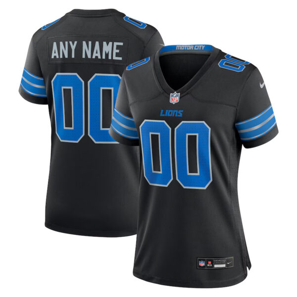 Custom Detroit Lions Woman's Legend Jersey 2024 - Black