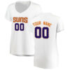 Woman's Phoenix Suns Swingman White Custom Fast Break Jersey - Association Edition - - Replica