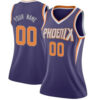 Woman's Phoenix Suns Swingman Purple Custom Jersey - Icon Edition - - Replica