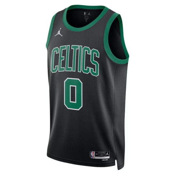 Woman's Boston Celtics #00 Custom 2022/23 Statement Edition Swingman Jersey - Black - Replica