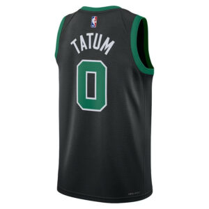 Woman's Boston Celtics #00 Custom 2022/23 Statement Edition Swingman Jersey - Black - Replica