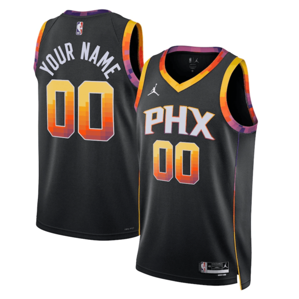 Woman's #00 Phoenix Suns Custom Statement Swingman Jersey 2022-23 - Replica