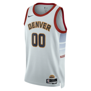 Youth's Custom #00 Denver Nuggets City Edition Swingman Jersey 2022-23 - Replica