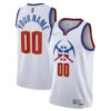 Youth's Denver Nuggets Earned Edition Swingman Jersey - Custom - - Replica