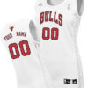 Woman's Chicago Bulls Customized White Jersey - Replica