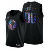 Men's DALLAS MAVERICKS CUSTOM IRIDESCENT HWC COLLECTION BLACK 2021 LIMITED JERSEY - Replica