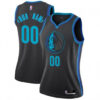 Woman's Custom Dallas Mavericks Swingman Anthracite 2018/19 Jersey - City Edition -