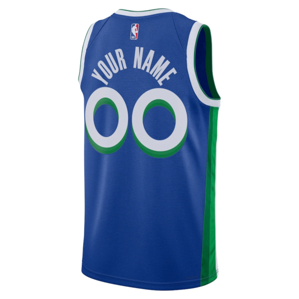 Men's Dallas Mavericks Custom City Edition Swingman Jersey 2022-23 - Replica