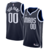 Men's Dallas Mavericks Custom 2022/23 Statet Swingman Jersey - Replica