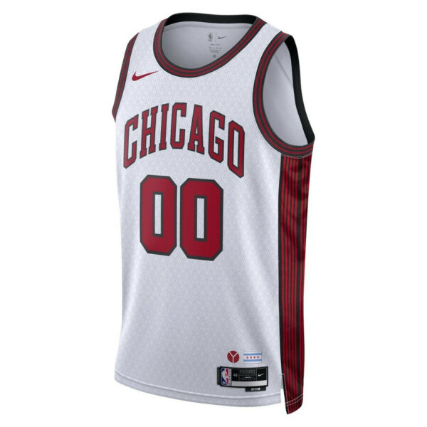 Youth's Custom Chicago Bulls City Edition Swingman Jersey 2022-23 - Replica