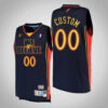 Youth's Golden State Warriors #00 Custom Navy We Believe Jersey - - Replica