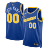 Men's Custom Golden State Warriors 2022/23 Swingman Jersey - Classic Edition - Blue - Replica