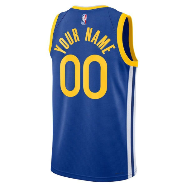 Woman's Custom Golden State Warriors 2022/23 Swingman Jersey Blue - Icon Edition - Replica