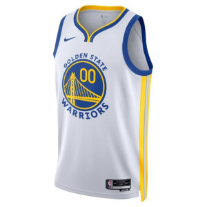 Youth's Custom Golden State Warriors 2022/23 Swingman Jersey White - Association Edition - Replica