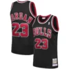 Woman's Michael Jordan Chicago Bulls 1997-98 Hardwood Classics Player Jersey - Black - Replica