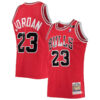 Woman's Michael Jordan Chicago Bulls Hardwood Classics 1991 Jersey - Red - Replica