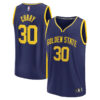 Woman's Stephen Curry Golden State Warriors 2022/23 Fast Break Replica Player Jersey - Statement Edition - Navy