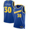 Youth's Stephen Curry Golden State Warriors 2022/23 Swingman Jersey Royal - Classic Edition - Replica