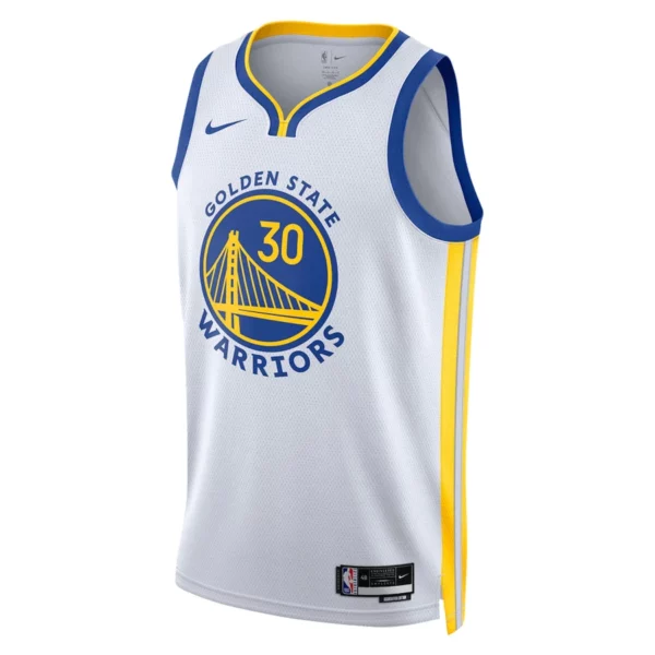 Men's Stephen Curry Golden State Warriors Unisex 2022/23 Swingman Jersey - Association Edition - White - Replica