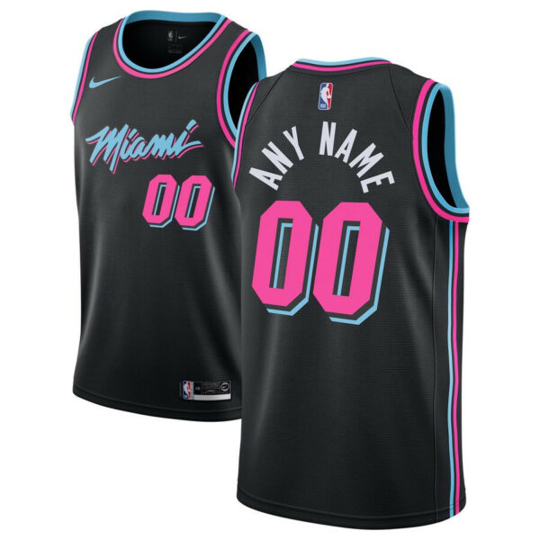 Youth's Custom Miami Heat City Edition Jersey - - Replica