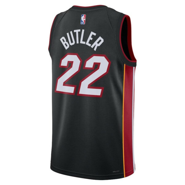 Youth's Jimmy Butler Miami Heat 2022/23 Swingman Jersey - Icon Edition - Black - Replica