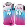 Men's Custom Miami Heat NBA City Edition Jersey - Replica