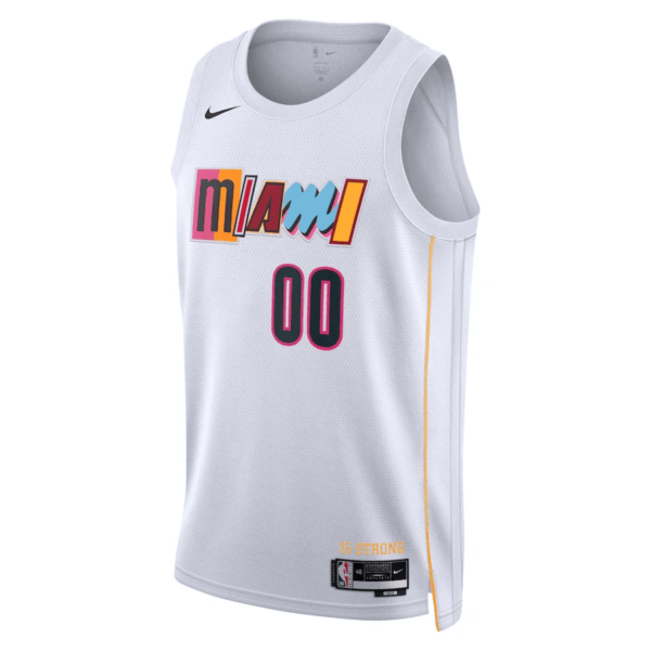 Men's Custom Miami Heat City Edition Swingman Jersey 2022-23 - Replica