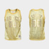 Youth's Milwaukee Bucks #00 Custom Golden Midas SM HWC Limited Jersey - Replica