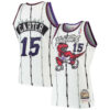 Youth's Vince Carter Toronto Raptors Hardwood Classics 1998-99 Jersey - White - Replica