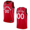 Youth's TORONTO RAPTORS #00 CUSTOM ICON SWINGMAN JERSEY - RED - Replica