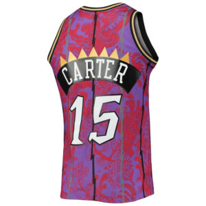 Youth's Vince Carter Toronto Raptors Hardwood Classics 1998-99 Lunar New Year Swingman Jersey - Purple - Replica