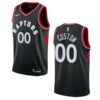 Youth's TORONTO RAPTORS #00 CUSTOM STATET SWINGMAN JERSEY - BLACK - Replica