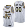 Men's Toronto Raptors #00 Custom 2021-22 City Edition White Jersey - Replica