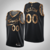 Men's Toronto Raptors Custom Black 2021 Exclusive Edition Python Skin Jersey - Replica