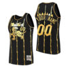 Men's Toronto Raptors #00 Custom 2021 Golden Edition HWC Limited Black Jersey - Replica