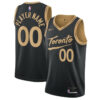 Men's Toronto Raptors 2020/21 Swingman Custom Jersey Black â€“ City Edition - Replica